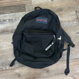 Black jansport backpack